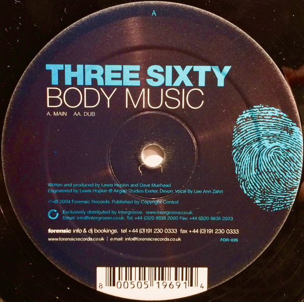ThreeSixty - Body Music | Forensic Records (FOR-026) - 2