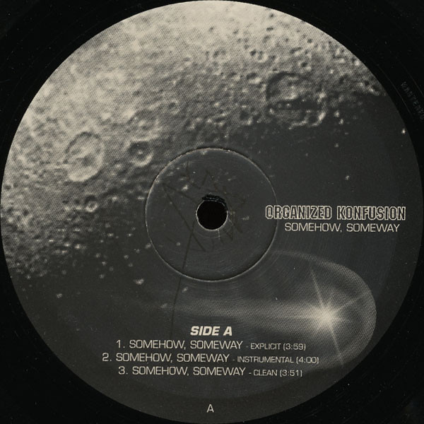 Organized Konfusion - Somehow, Someway | Priority Records (PVL 53286) - 3 Organized Konfusion - Somehow, Someway | Priority Records (PVL 53286) - 3