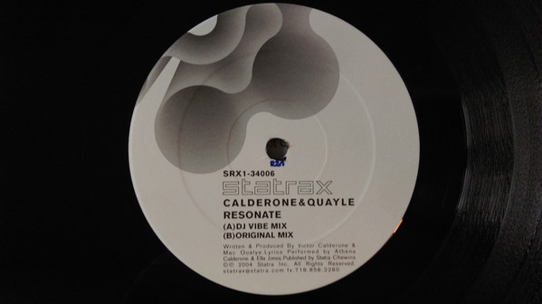 Calderone & Quayle - Resonate | Statrax (SRX1-34006) - 2 Calderone & Quayle - Resonate | Statrax (SRX1-34006) - 2
