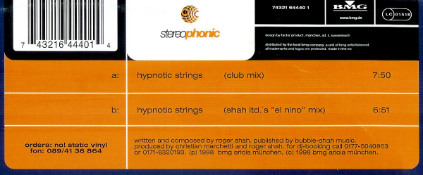 DJ Krizz - Hypnotic Strings | Stereophonic (STEREOPHONIC 012) - 2