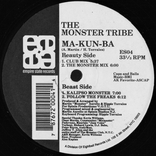 The Monster Tribe - Ma-Kun-Ba | Empire State Records (ES04)