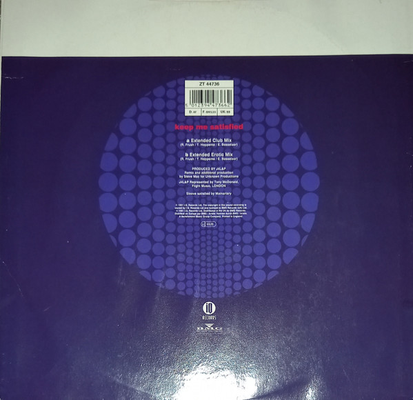 J4L & P - Keep Me Satisfied | I.Q. Records (ZT 44736) - 2 J4L & P - Keep Me Satisfied | I.Q. Records (ZT 44736) - 2