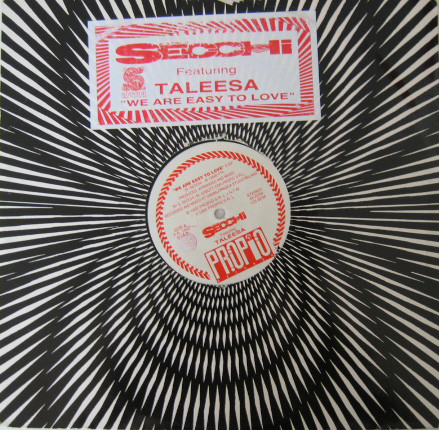 Stefano Secchi Featuring Taleesa - We Are Easy To Love | Propio Records (P.R. 1003) - 2