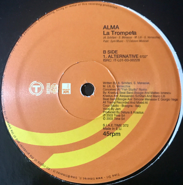 Alma - La Trompeta | TIME (TIME 372) - 2