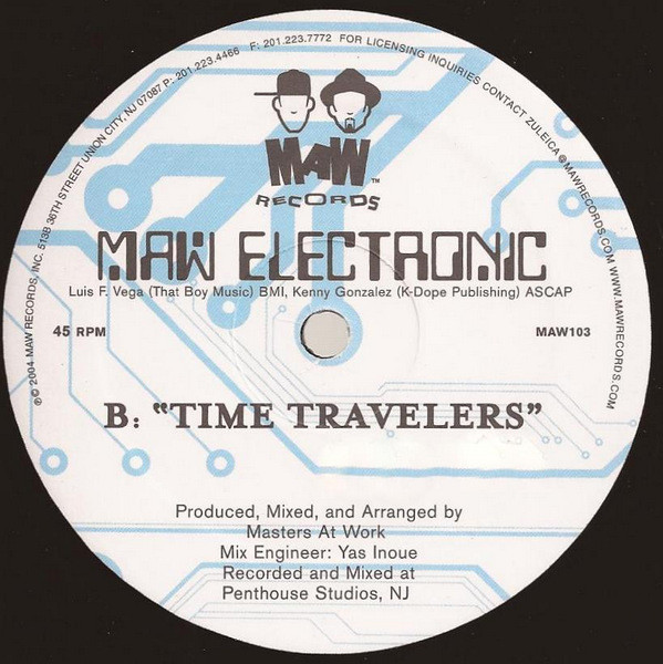 MAW Electronic - MAW Electronic Danz / Time Travelers | MAW Records (MAW103) - 2