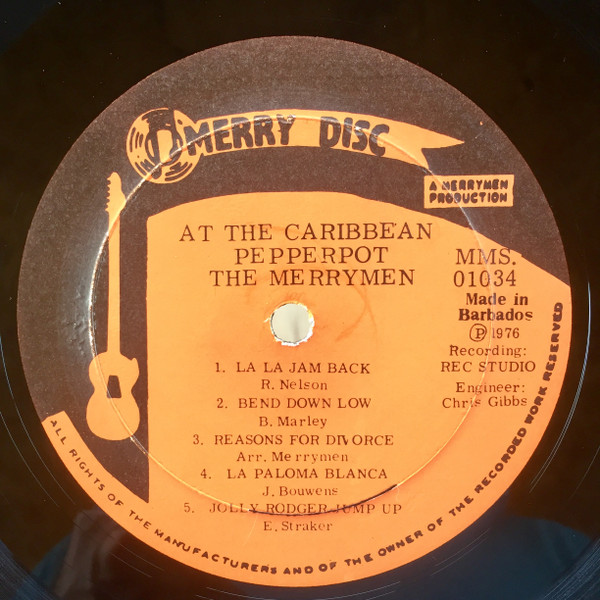 The Merrymen - At The Caribbean Pepperpot With The Merrymen | Merry Disc (MMS-1034) - 4 The Merrymen - At The Caribbean Pepperpot With The Merrymen | Merry Disc (MMS-1034) - 4