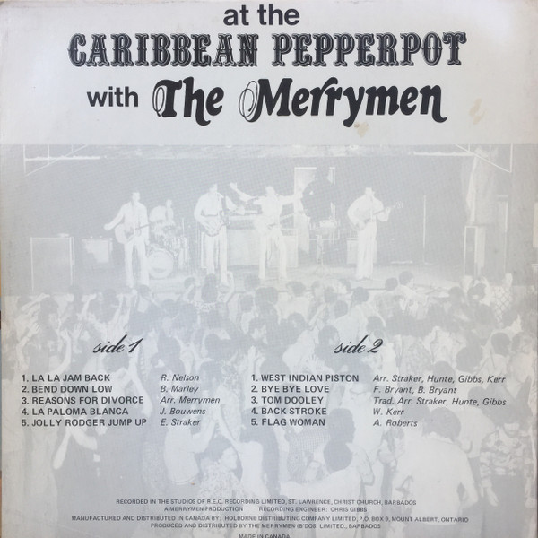 The Merrymen - At The Caribbean Pepperpot With The Merrymen | Merry Disc (MMS-1034) - 2 The Merrymen - At The Caribbean Pepperpot With The Merrymen | Merry Disc (MMS-1034) - 2
