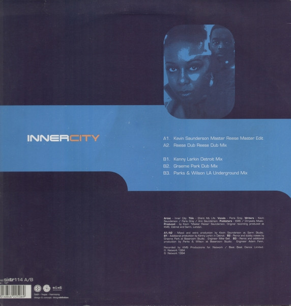 Inner City - Share My Life (12" #1) | Six6 (sixtr114) - 2 Inner City - Share My Life (12" #1) | Six6 (sixtr114) - 2