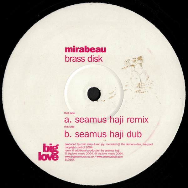 Mirabeau - Brass Disk | Big Love (BL010X) - 4