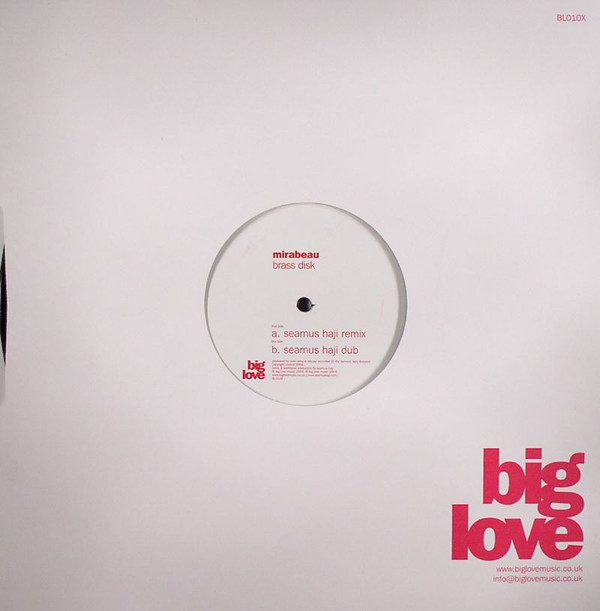 Mirabeau - Brass Disk | Big Love (BL010X) - 2
