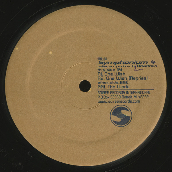 Drivetrain - Symphonium 4 | Soiree Records International (SRT-139) - main Drivetrain - Symphonium 4 | Soiree Records International (SRT-139) - main