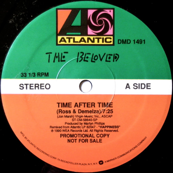 The Beloved - Time After Time | Atlantic (DMD 1491) - main The Beloved - Time After Time | Atlantic (DMD 1491) - main