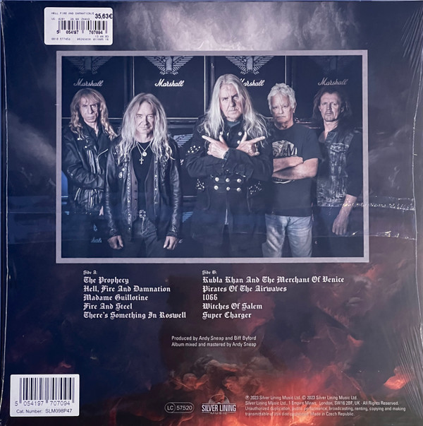 Saxon - Hell, Fire And Damnation | Silver Lining Music (SLM098P47) - 2 Saxon - Hell, Fire And Damnation | Silver Lining Music (SLM098P47) - 2