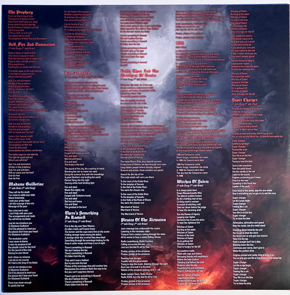 Saxon - Hell, Fire And Damnation | Silver Lining Music (SLM098P47) - 4 Saxon - Hell, Fire And Damnation | Silver Lining Music (SLM098P47) - 4