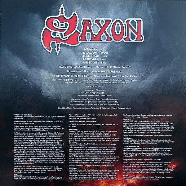 Saxon - Hell, Fire And Damnation | Silver Lining Music (SLM098P47) - 3 Saxon - Hell, Fire And Damnation | Silver Lining Music (SLM098P47) - 3
