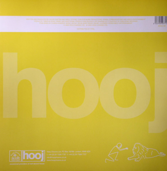 Oscar Gaetan & Stryke - Hypnotized | Hooj Choons (HOOJ115R) - 2