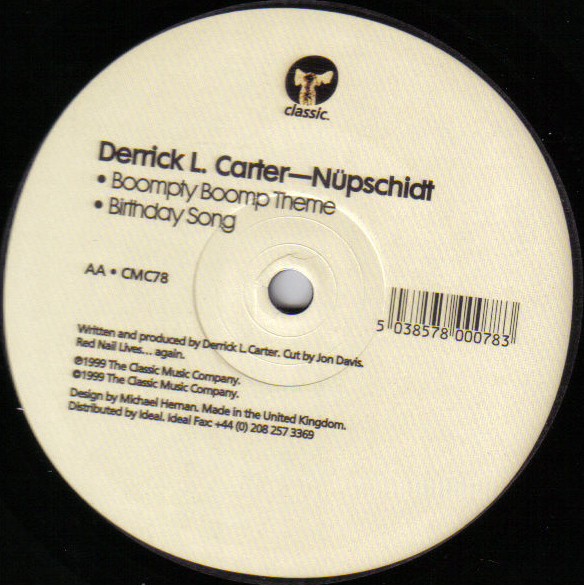 Derrick Carter - Nü Pschidt | Classic (CMC78) - 4