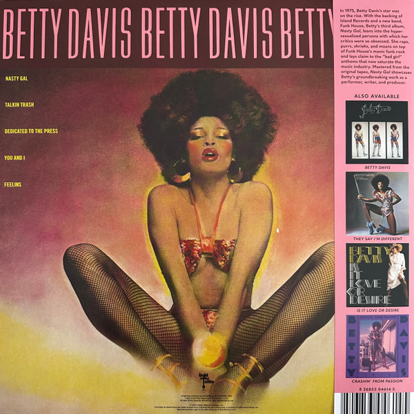 Betty Davis - Nasty Gal | Light In The Attic (LITA 046) - 2