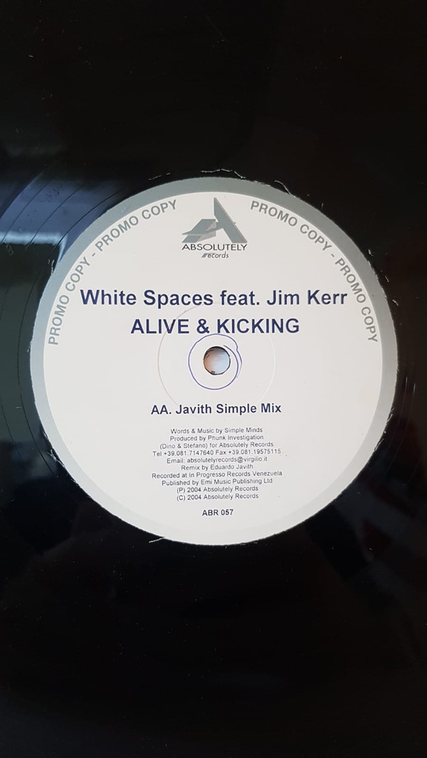 White Spaces - Alive & Kicking | Absolutely Records (ABR 057) - 3 White Spaces - Alive & Kicking | Absolutely Records (ABR 057) - 3