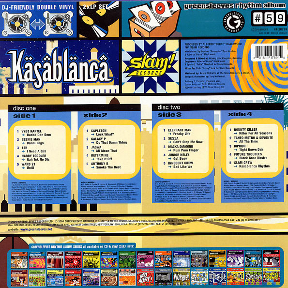 Various - Kasablanca | Greensleeves Records (GRELD 759) - 2 Various - Kasablanca | Greensleeves Records (GRELD 759) - 2