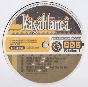 Various - Kasablanca | Greensleeves Records (GRELD 759) - 3 Various - Kasablanca | Greensleeves Records (GRELD 759) - 3