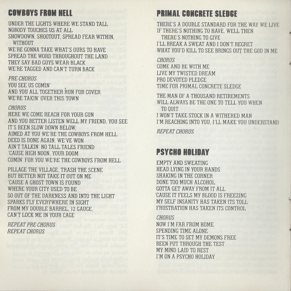 Cowboys From Hell