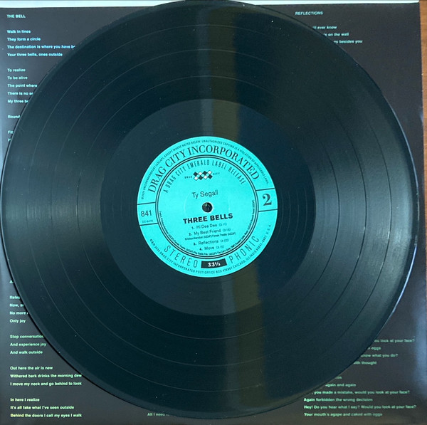 Ty Segall - Three Bells | Drag City (DC841) - 8 Ty Segall - Three Bells | Drag City (DC841) - 8