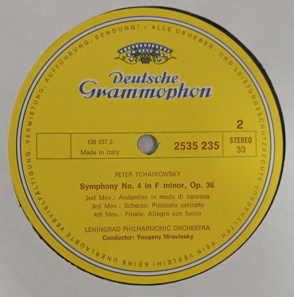 Symphonies No. 4 In F Minor, Op.36 / No. 5 In E Minor, Op. 64 / No. 6 In B Minor, Op. 74 "Pathétique"