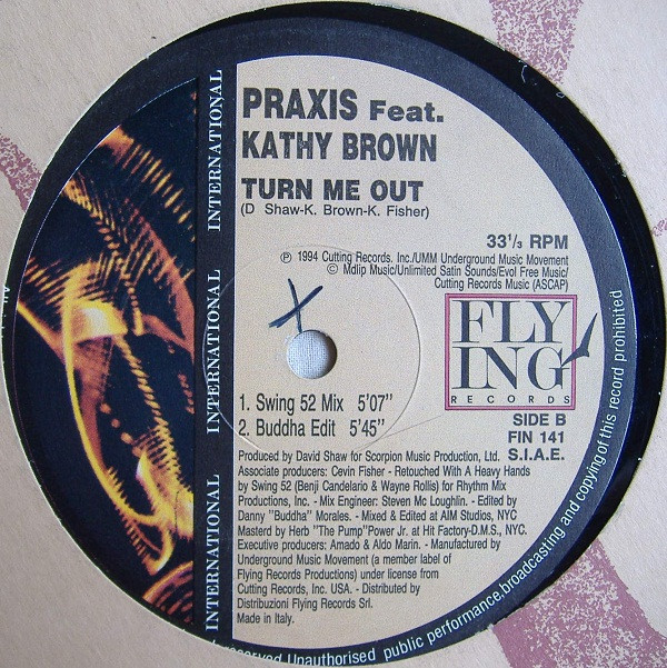 Praxis Feat. Kathy Brown - Turn Me Out | Flying International (FIN 141) - 4 Praxis Feat. Kathy Brown - Turn Me Out | Flying International (FIN 141) - 4