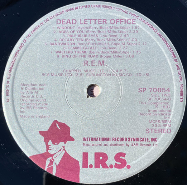 Dead Letter Office
