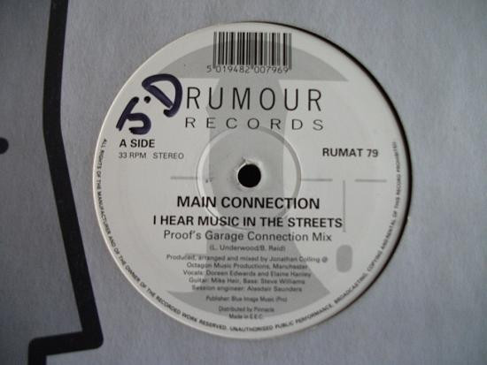Main Connection - I Hear Music In The Streets | Rumour Records (RUMAT 79)