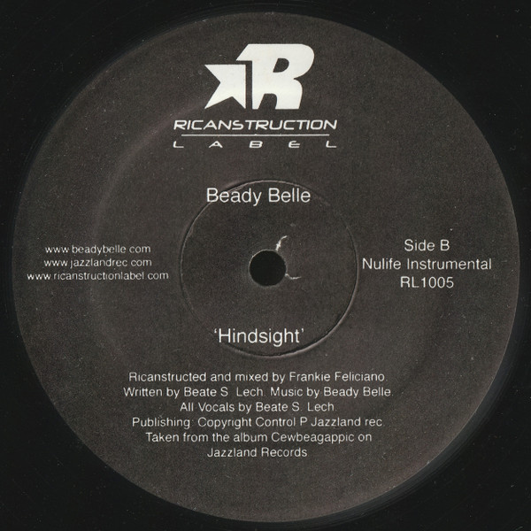 Beady Belle - Hindsight | Ricanstruction Records (RL1005) - 2 Beady Belle - Hindsight | Ricanstruction Records (RL1005) - 2