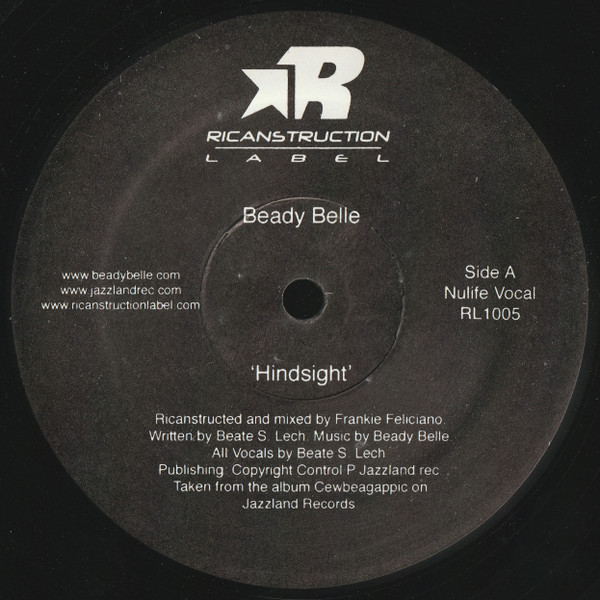 Beady Belle - Hindsight | Ricanstruction Records (RL1005)