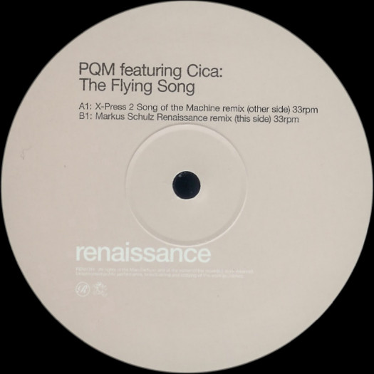 PQM & Cica - The Flying Song | Renaissance (RENX004) - 4 PQM & Cica - The Flying Song | Renaissance (RENX004) - 4