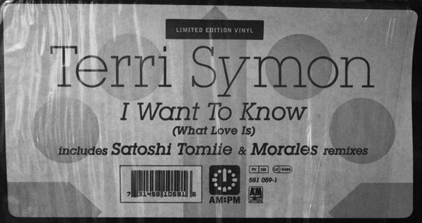 Terri Symon - I Want To Know (What Love Is) | AM:PM (581 059-1) - 2