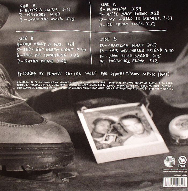 Charizma & Peanut Butter Wolf - Big Shots | Stones Throw Records (STH 2077) - 2