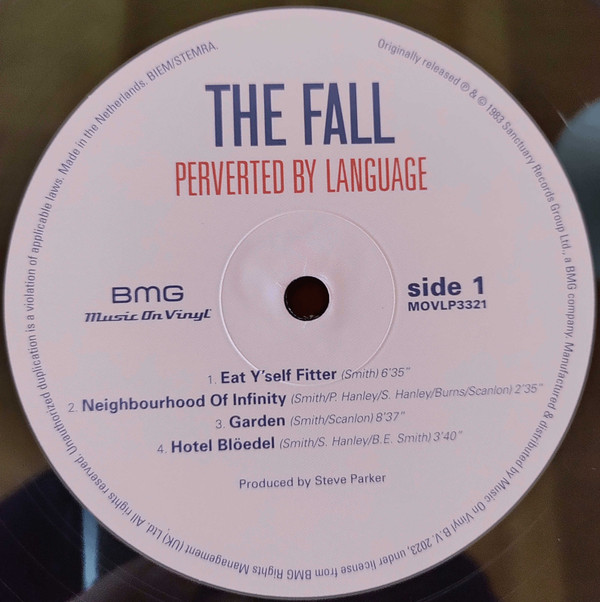 The Fall - Perverted By Language | Music On Vinyl (MOVLP3321) - 3 The Fall - Perverted By Language | Music On Vinyl (MOVLP3321) - 3