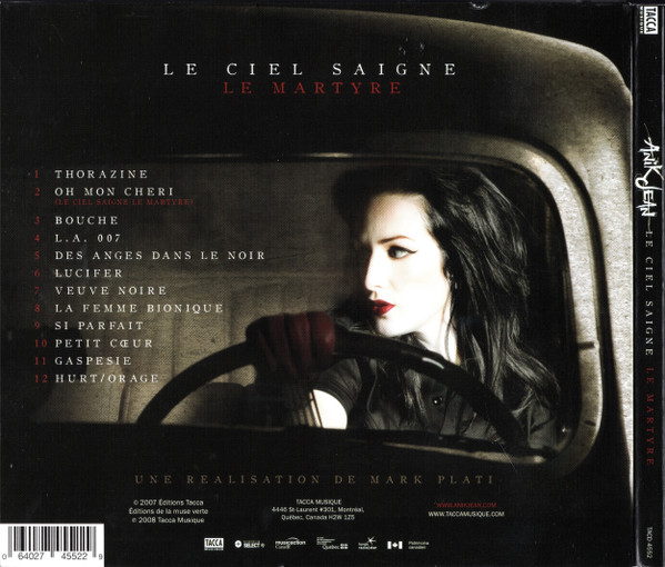 Anik Jean - Le Ciel Saigne Le Martyre | TACCA Musique (TACD4552) - 2