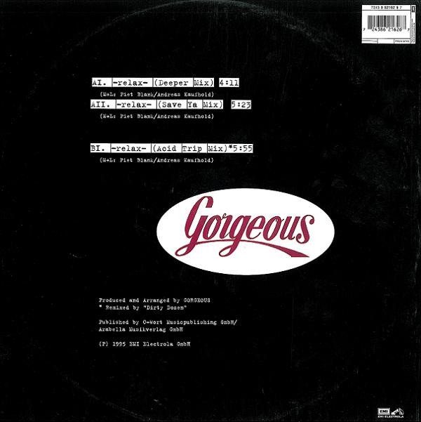 Gorgeous - Relax | EMI Electrola (7243 8 62162 6 7) - 2 Gorgeous - Relax | EMI Electrola (7243 8 62162 6 7) - 2
