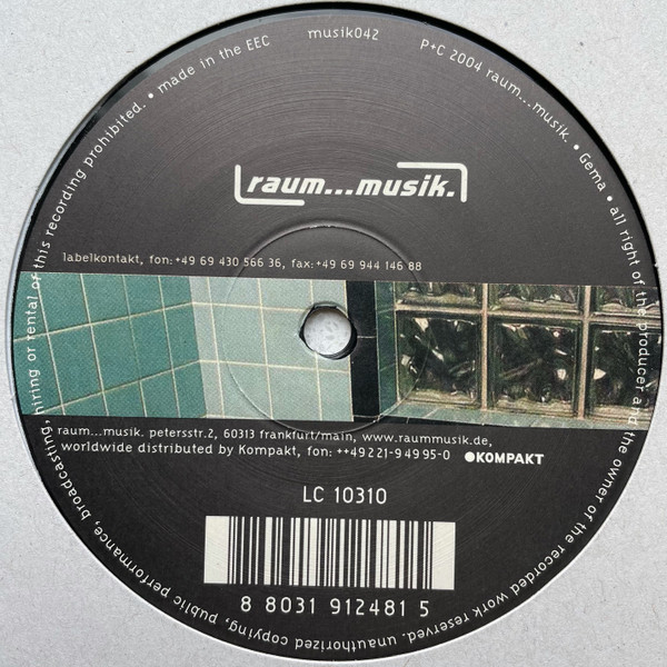 Patrick Chardronnet - Ledge | Raum...musik (musik042) - 2