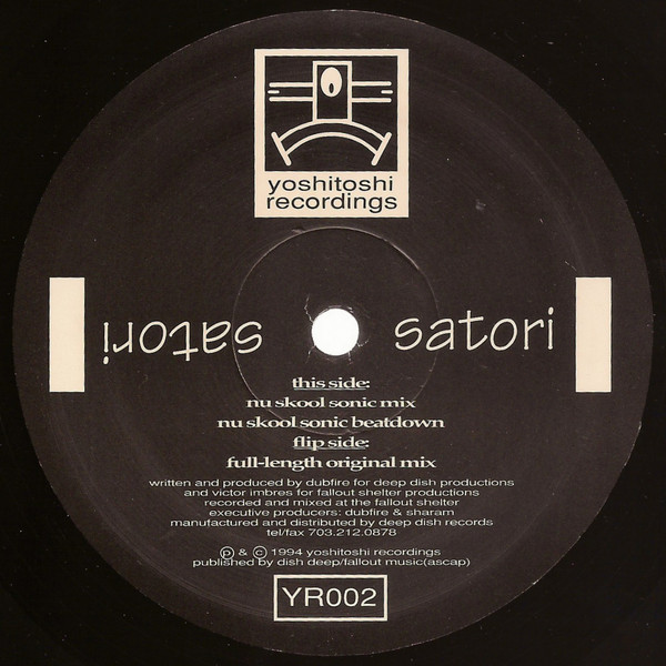 Satori - Satori | Yoshitoshi Recordings (YR002) - main