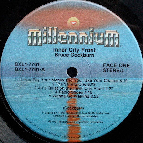 Bruce Cockburn - Inner City Front | Millennium (BXL1-7761) - 3 Bruce Cockburn - Inner City Front | Millennium (BXL1-7761) - 3