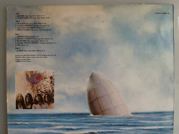 UFO - Space Metal | Gate Records (GADLP 5.00031 M) - 2