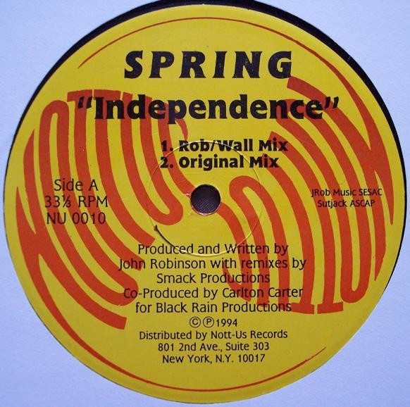 Spring - Independence | Nott-Us Records (NU 0010) - 2 Spring - Independence | Nott-Us Records (NU 0010) - 2