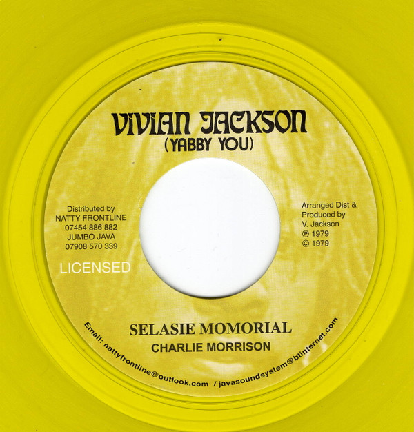 Charlie Morrison - Selassie Momorial | Vivian Jackson (Yabby You) (YU7118)