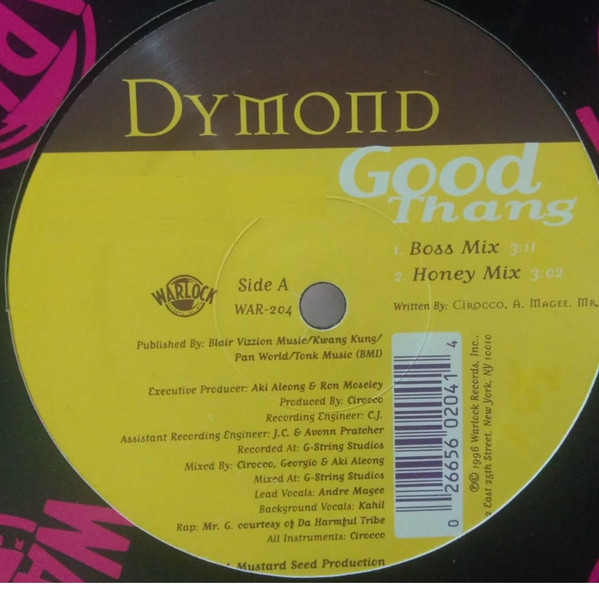 Dymond - Good Thang | Warlock Records (WAR-204DJ)