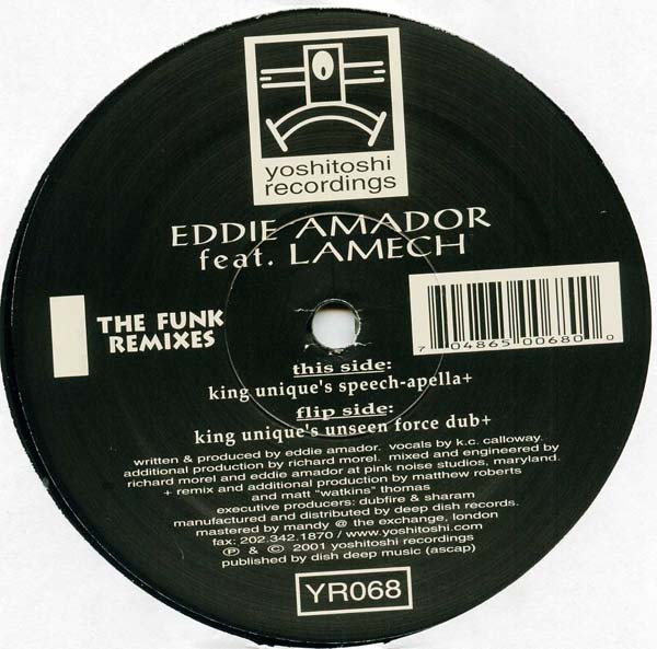 Eddie Amador - The Funk (Remixes) | Yoshitoshi Recordings (YR068) - 4