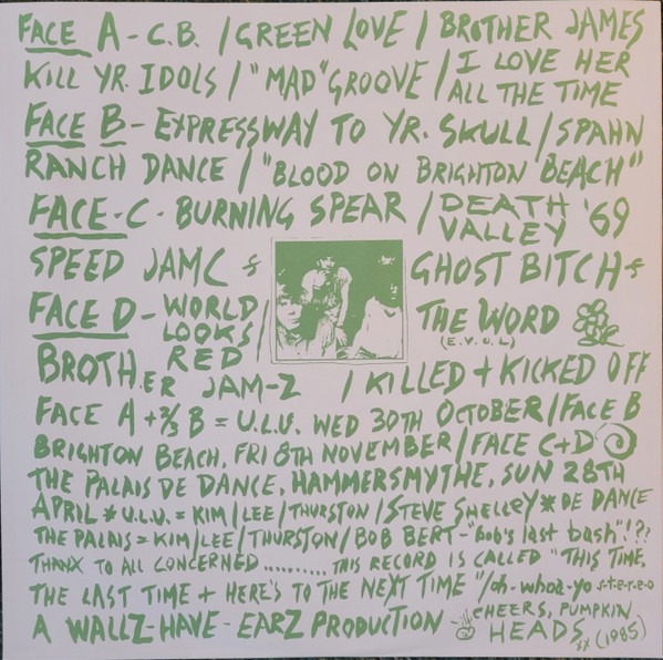 Sonic Youth - Walls Have Ears | Goofin' Records (GOO-023) - 4 Sonic Youth - Walls Have Ears | Goofin' Records (GOO-023) - 4