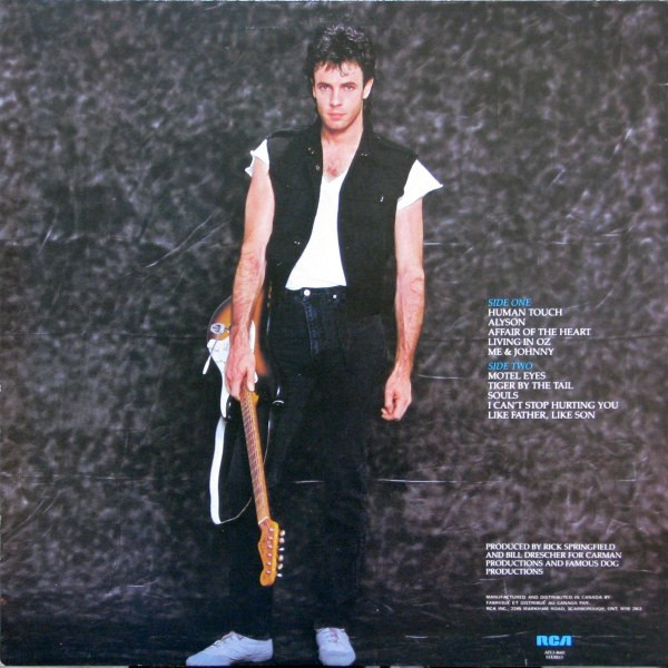 Rick Springfield - Living In Oz | RCA (AFLI-4660) - 2