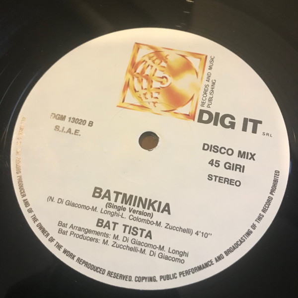 Batminkia - Bat Tista | Dig It International (DGM 13020) - main